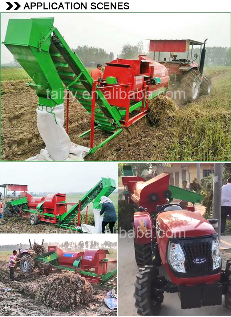 Fully automatic groundnut harvesting picking  machine peanut picker for farmer