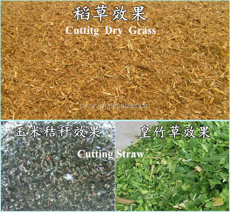 Family use Corn straw silage Fodder cutting machine in kenya