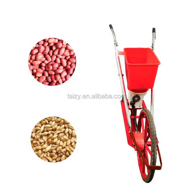 Hot sell manual one row corn seed drill planter of sorghum groundnut wheat