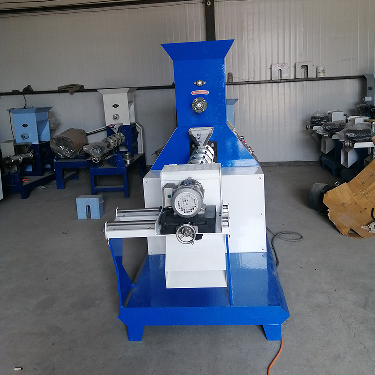 2024 newest design electrical fish feed processing floating fish feed pellet extruder machine