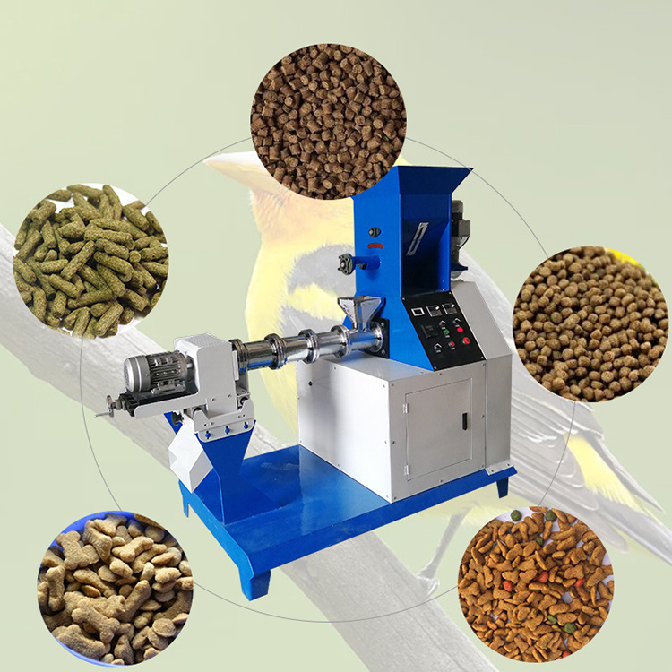 2024 newest design electrical fish feed processing floating fish feed pellet extruder machine