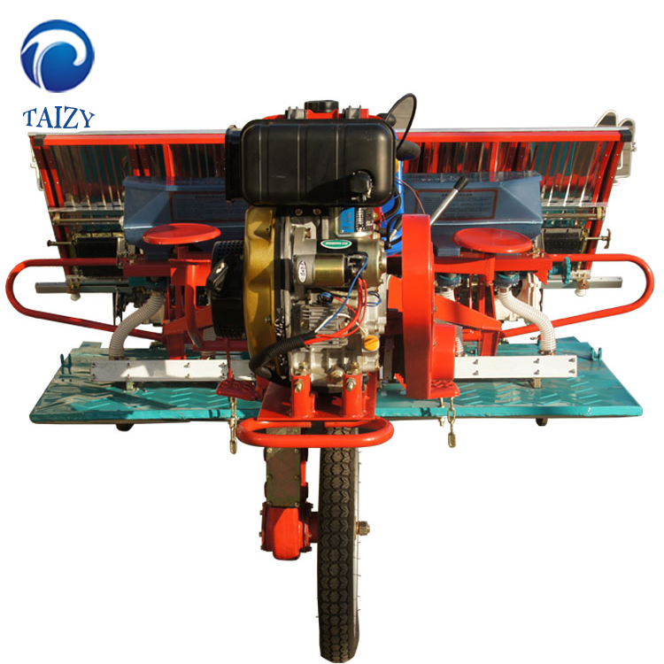 high efficiency paddy rice transplanter 8 rows planting machine