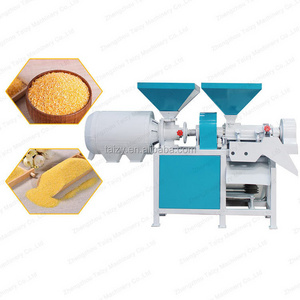 commercial maize peeling grit mill machine corn crushing grinder machine