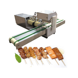 large capacity doner kebab wear string machine automatic souvlaki skewer wear string machine