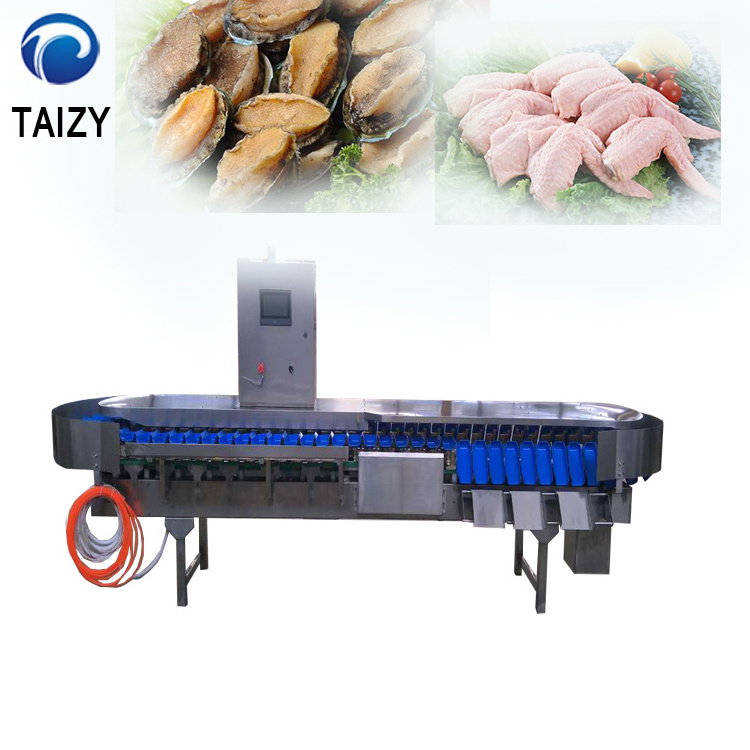 Abalone sea cucumber chicken legs chicken wings weight sorting machine