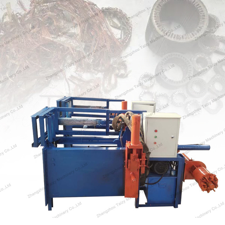 electric scrap motor stator recycling machine motor dismantling recycling machine price