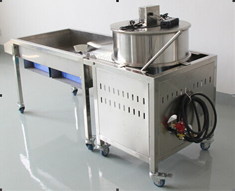 Stainless steel caramel popcorn machine industrial popcorn making machine