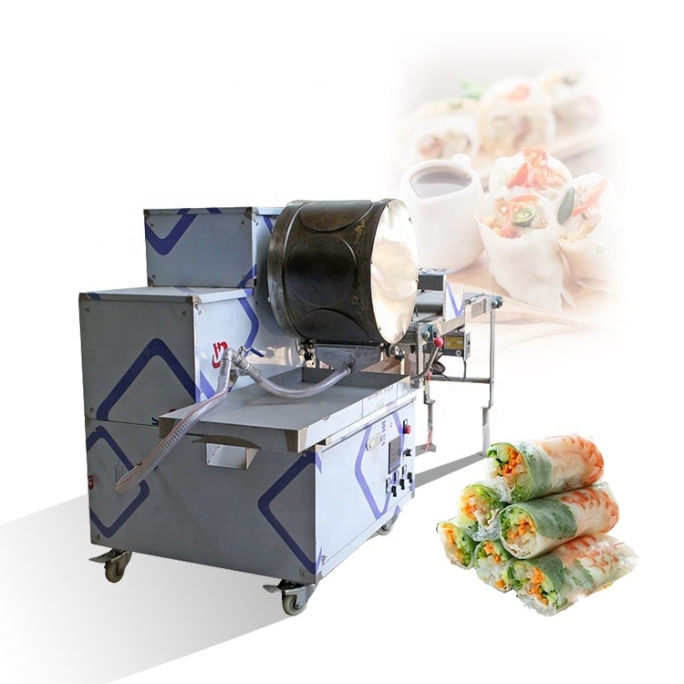 Healthy spring roll machine vietnamese rice paper spring roll machine automatic spring roll making machine