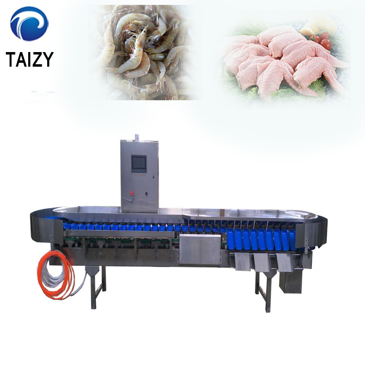 Abalone sea cucumber chicken legs chicken wings weight sorting machine