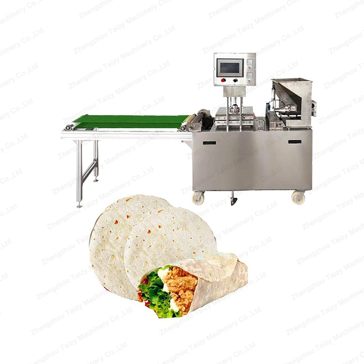 Roti Chapati Crepe Tortilla Maker grain product making machine spring roll machine