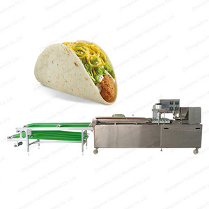 Roti Chapati Crepe Tortilla Maker grain product making machine spring roll machine