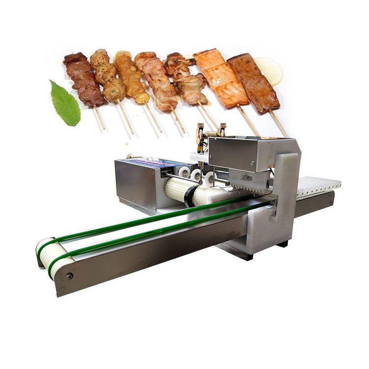 large capacity doner kebab wear string machine automatic souvlaki skewer wear string machine