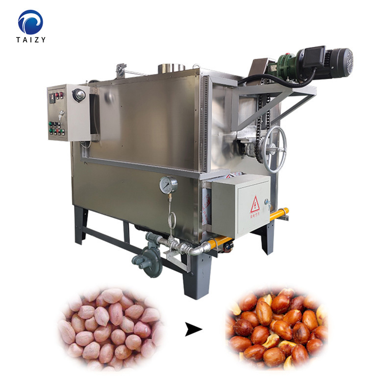 Factory price barley roasting machine/barley roasting roaster machine/automtaic roasted cashew nuts line