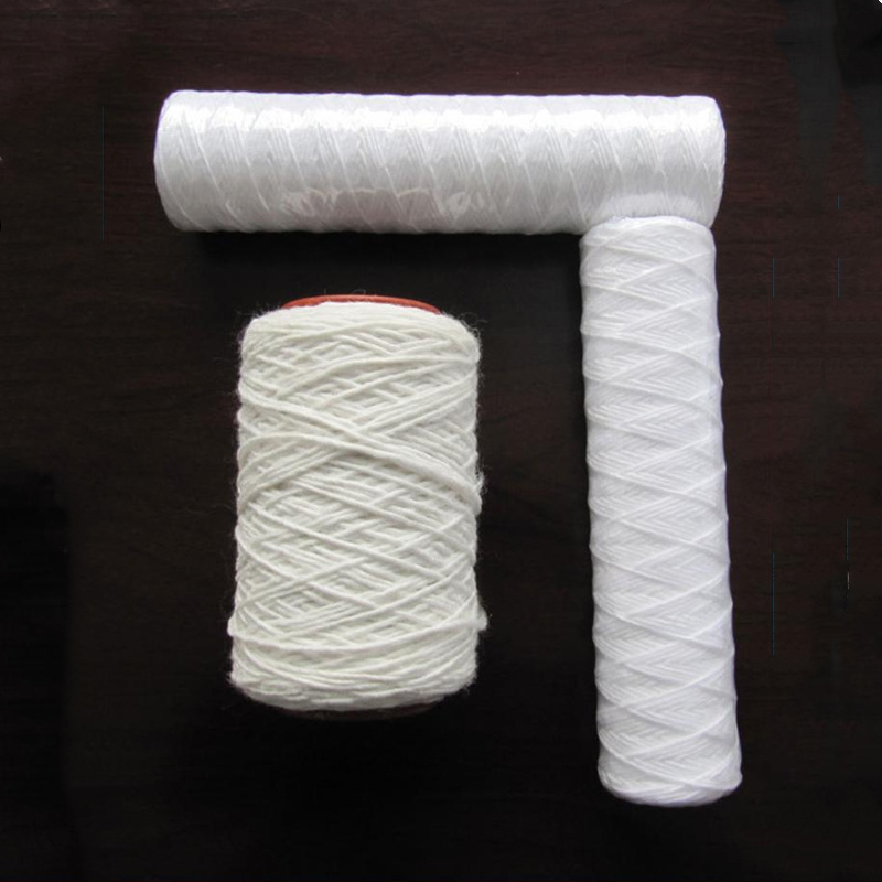 Water filter cartridge yarn/water purifier cartridge string/pp string wound filter cartridge yarn