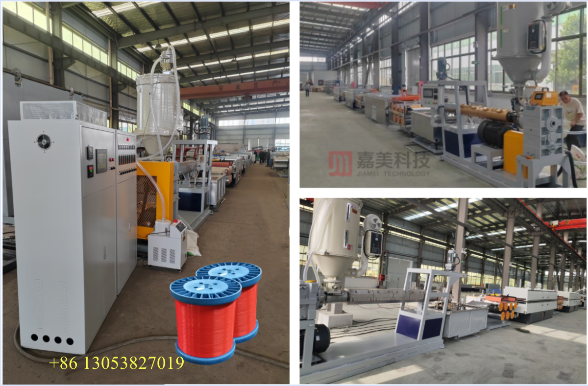 plastic human hair wig monofilament yarn making machine