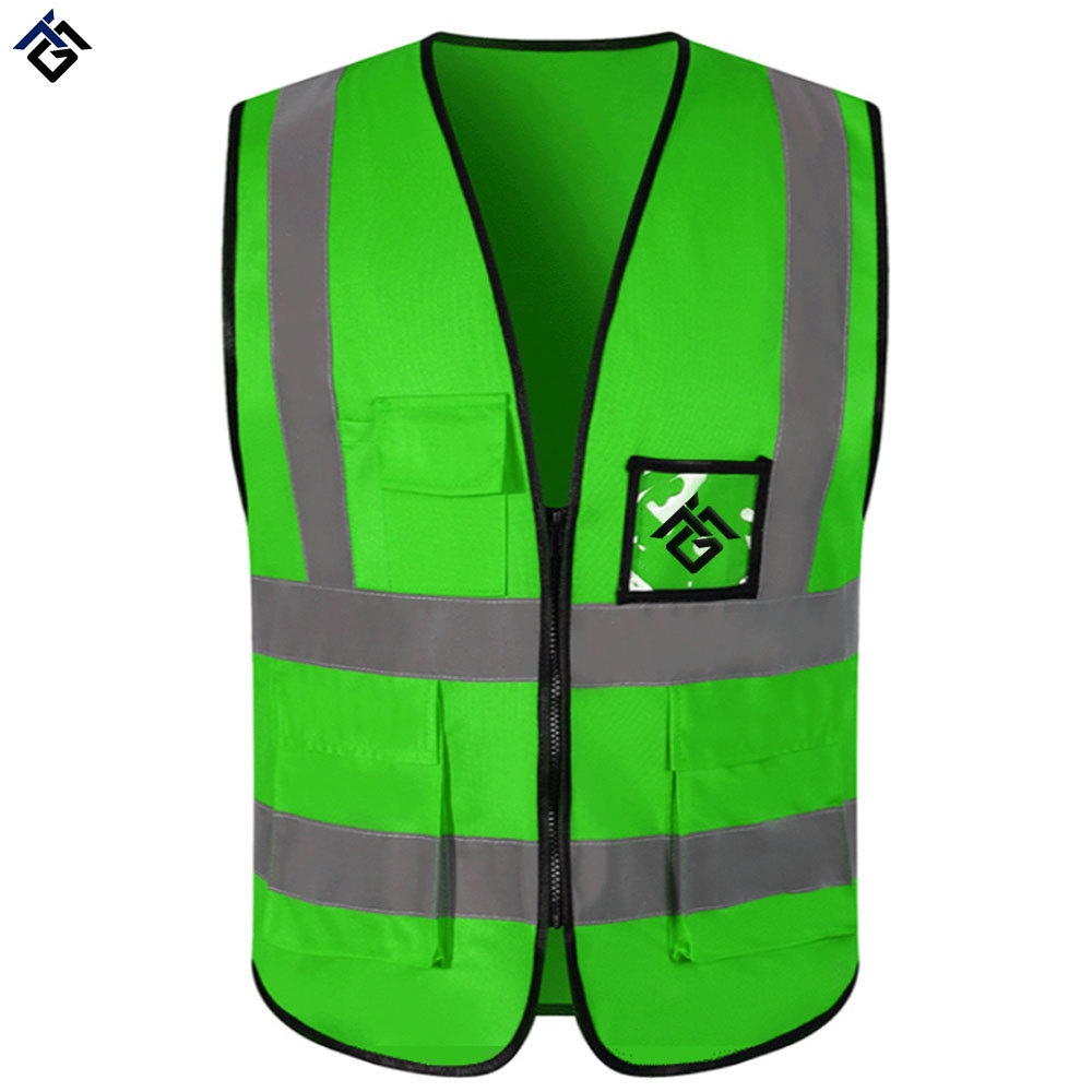 Cheap Price Premium Quality Vest Factory Direct Sale High Visibility Custom Logo Breathable Sleeveless Work Wear Vest