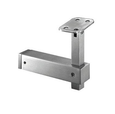 TAKA Adjustable Angle Adjustable (From 0 to 270) Wall Square Handrail Brackets for Stair Handrail Flat Baluster Handrail