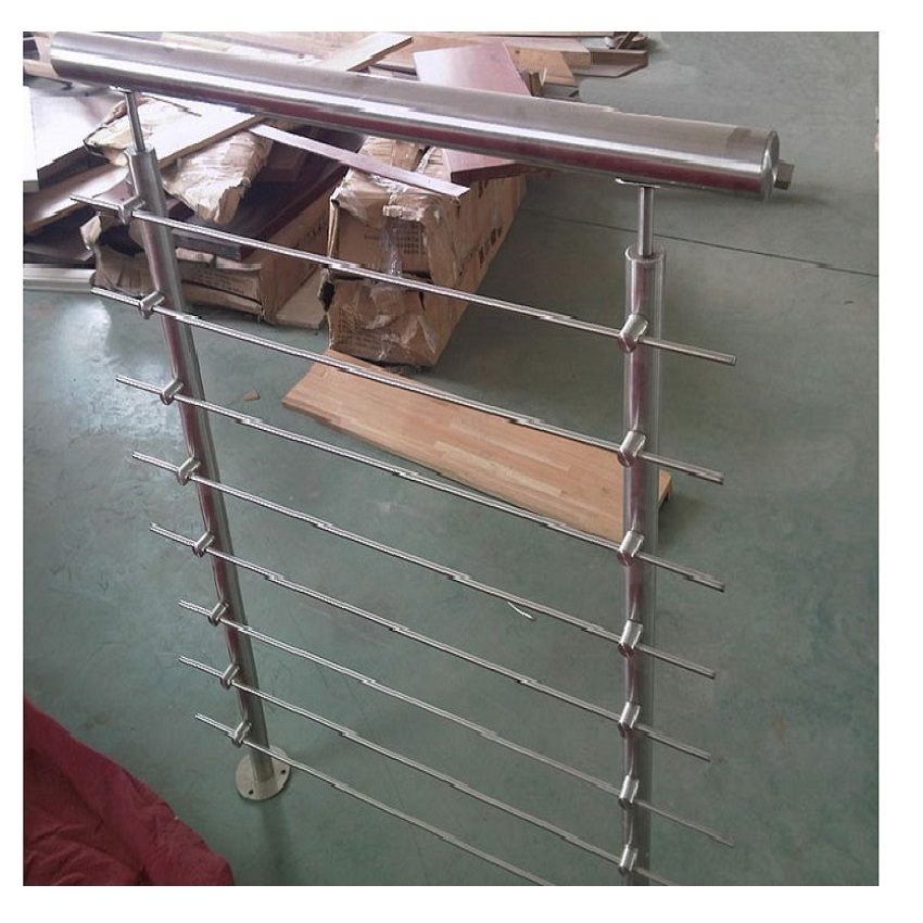 TAKA Stainless Steel Pipe Railing Post Balustrade For Stairs Stainless Steel Stair Balustrade handrail Cable/Tube Railing Post