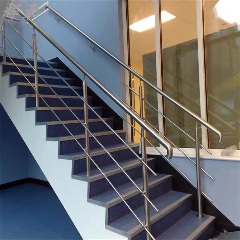 TAKA Stainless Steel Pipe Railing Post Balustrade For Stairs Stainless Steel Stair Balustrade handrail Cable/Tube Railing Post