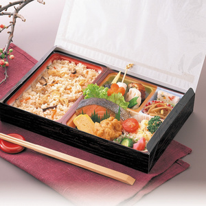 Food container takeaway capacity 0-1L rectangle disposable designer bento box