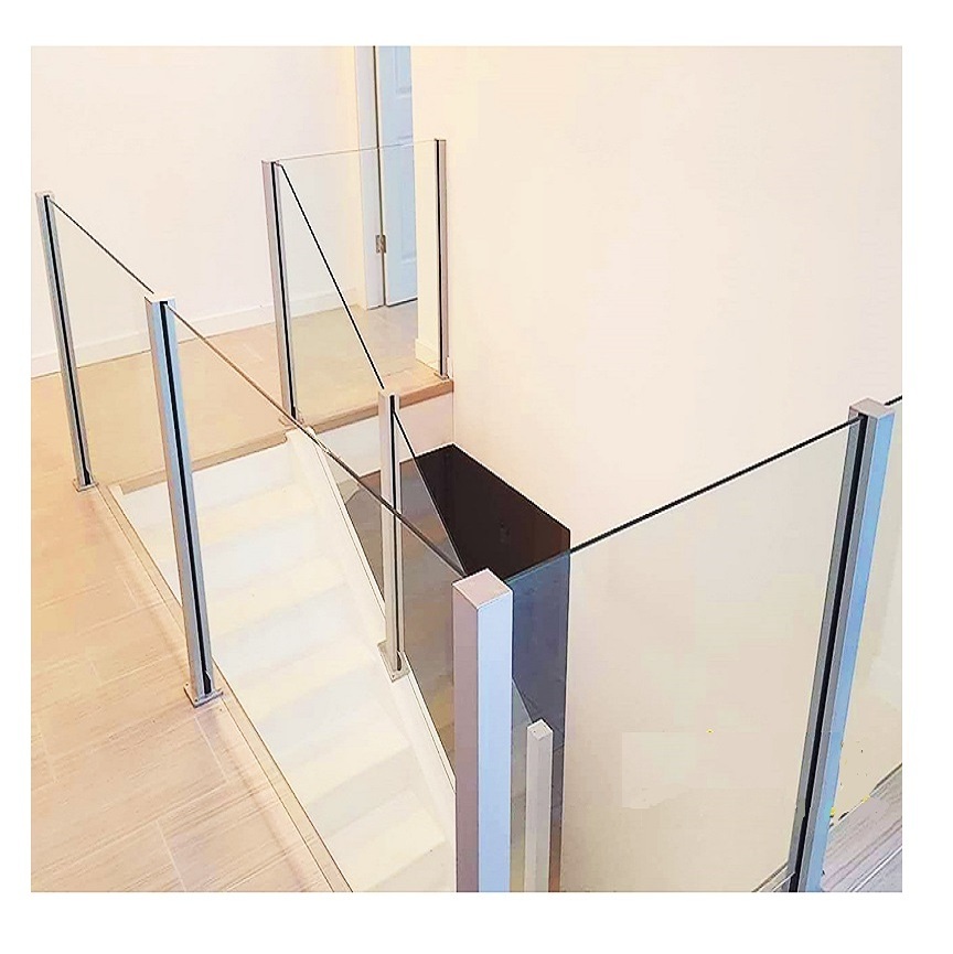 TAKA Customized Stainless Steel 2205/304/316 glass stair railing post baluster balcony stainless steel railing