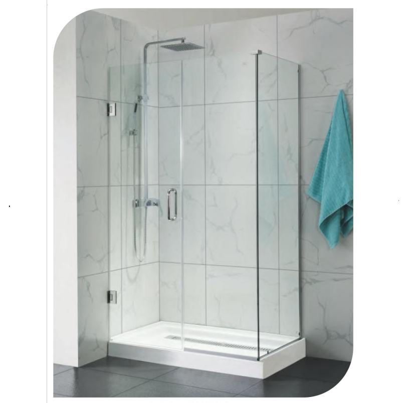 golden Sliding glass door kits stainless steel shower room accessories sliding roller glass sliding door systems