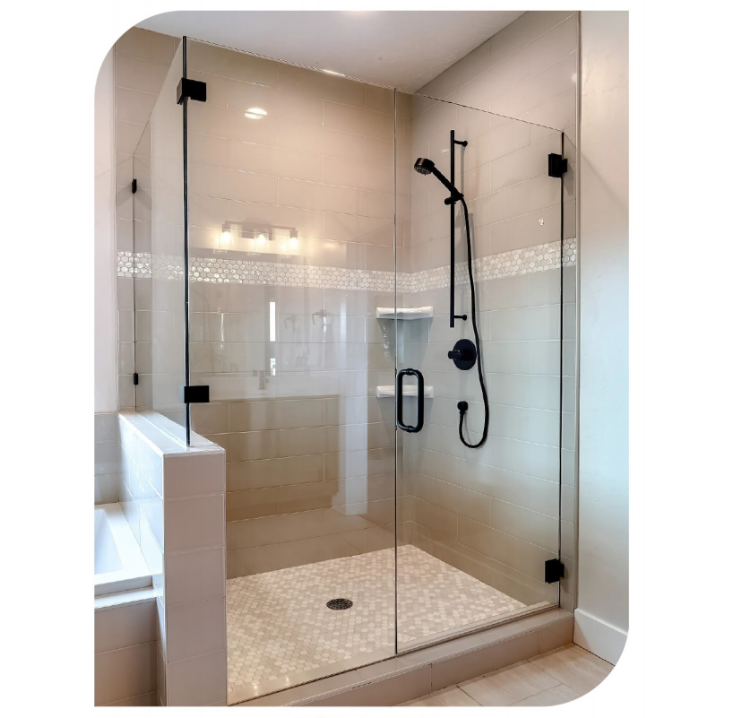 golden Sliding glass door kits stainless steel shower room accessories sliding roller glass sliding door systems