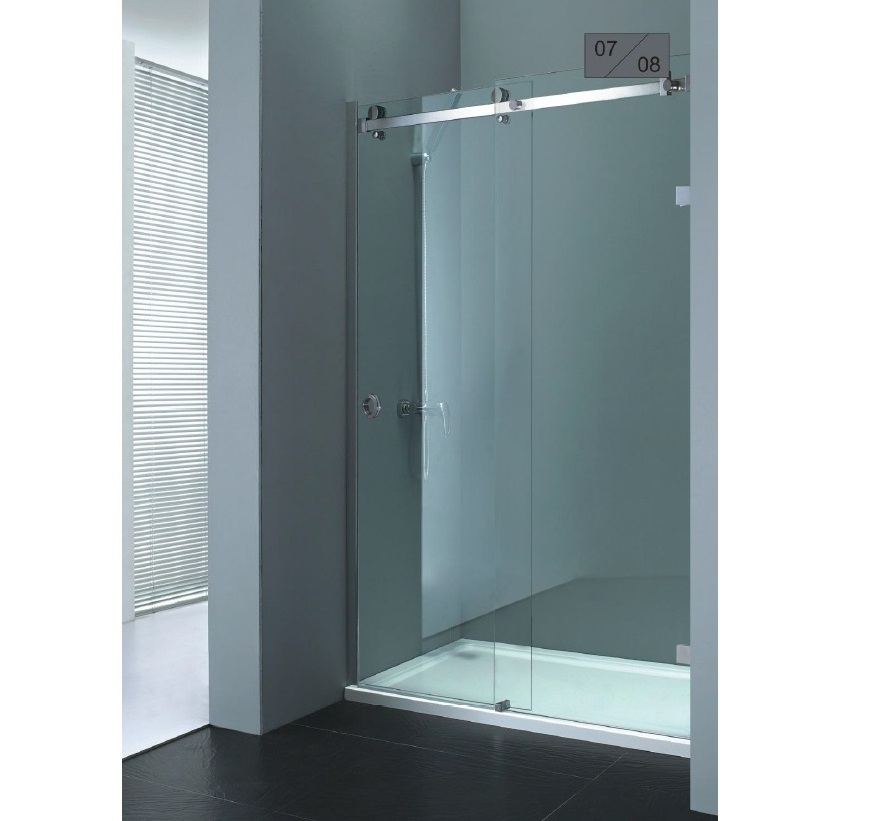 golden Sliding glass door kits stainless steel shower room accessories sliding roller glass sliding door systems