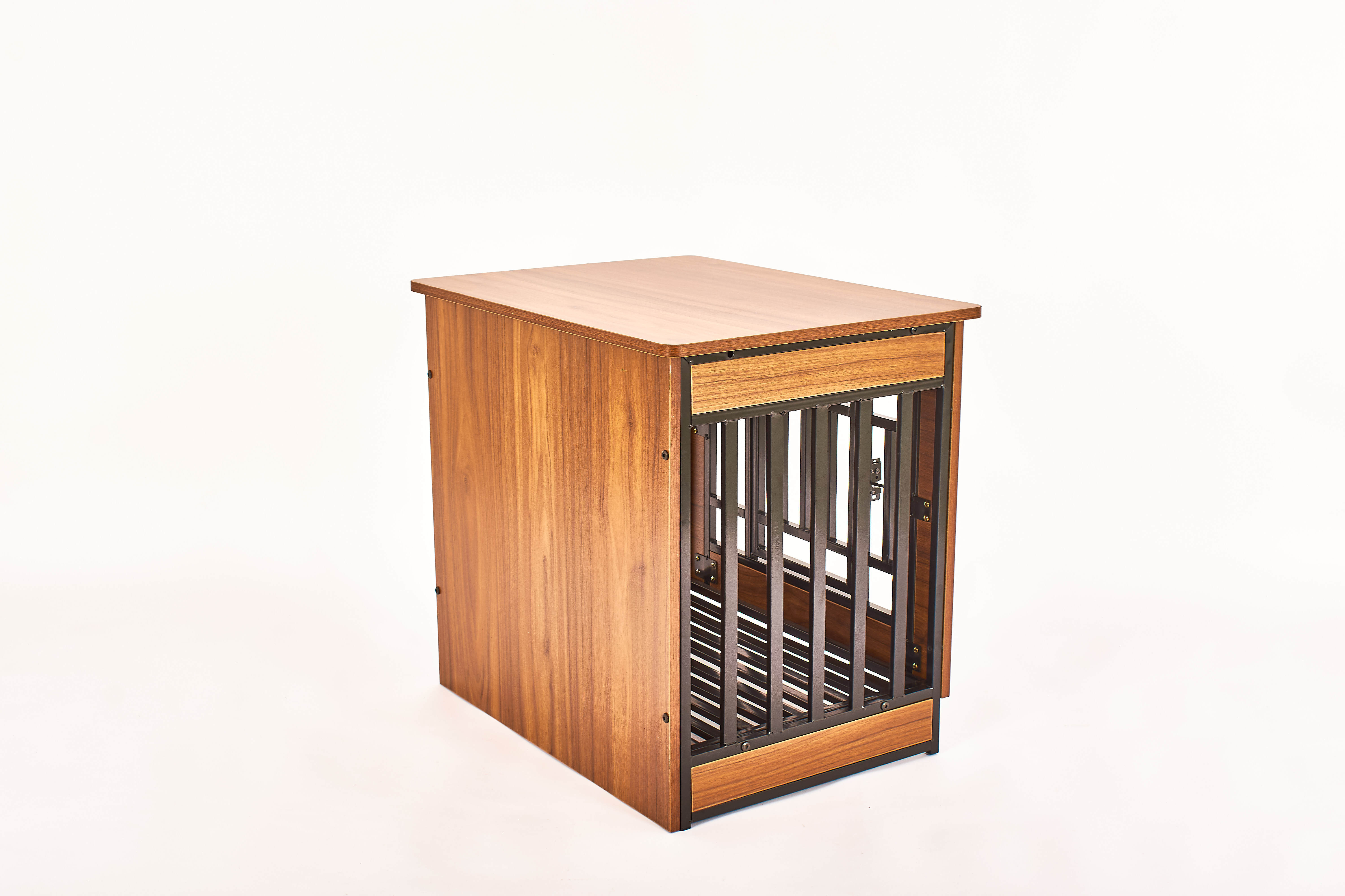 Wooden Dog Cage Portable Dog Furniture Cage House Indoor Stackable Dog Kennels Cages