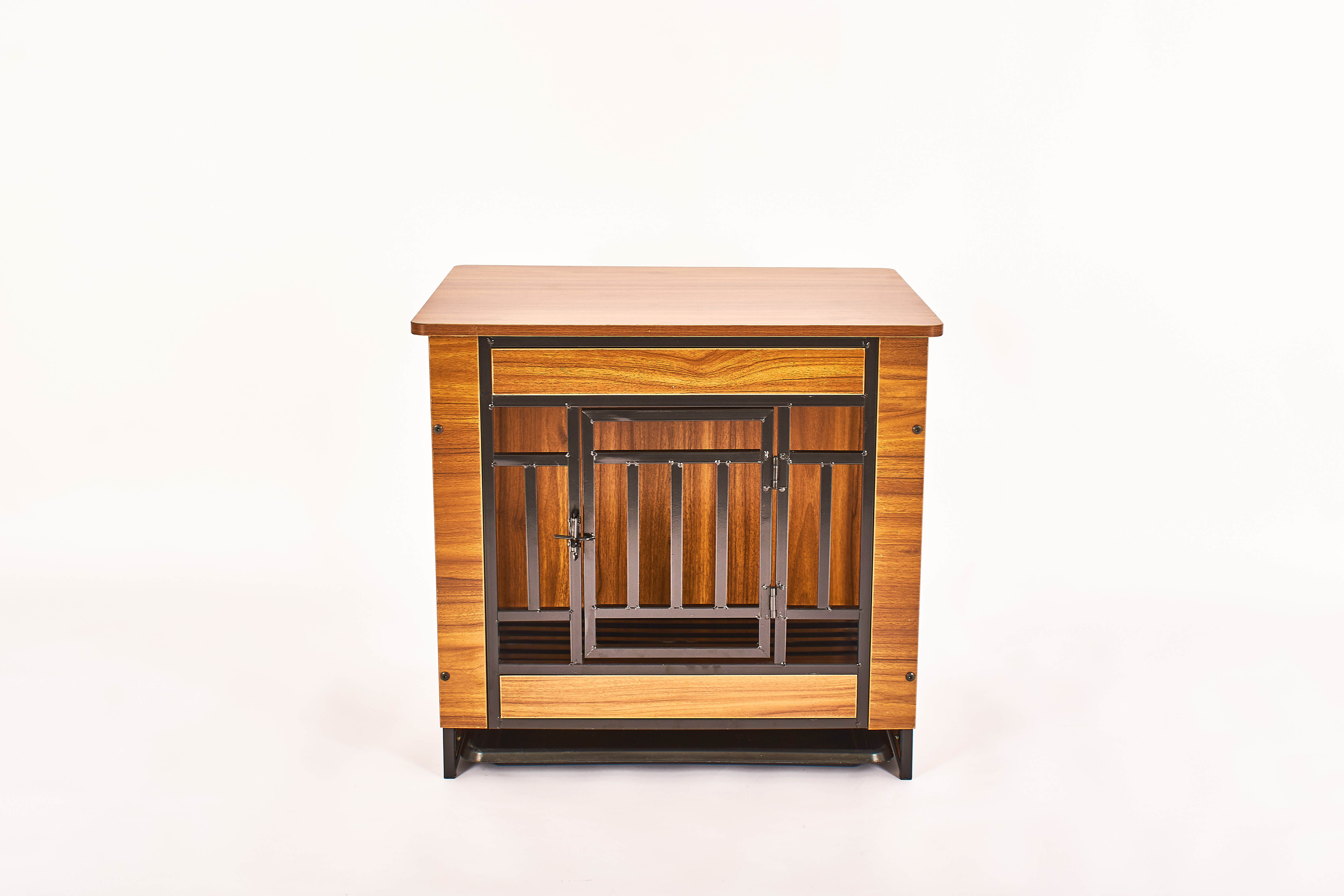 Wooden Dog Cage Portable Dog Furniture Cage House Indoor Stackable Dog Kennels Cages