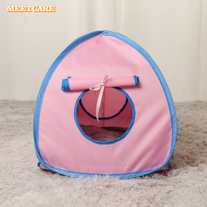 New Design Small Peach Shape Pink Pop-Up Tent Pet Portable Pop Up Pet Crate Dog Or Cat Show Tent Pet Tent