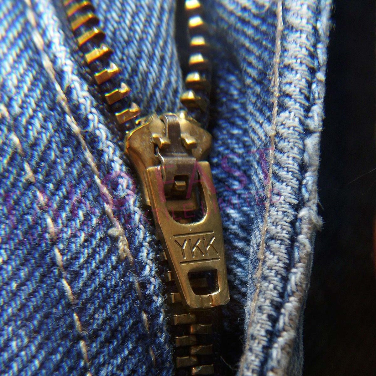 YKK zipper for Jeans Men Hoodies Sweater Cloth Brass/Bronze Zipper Closed-End Metal Zipper