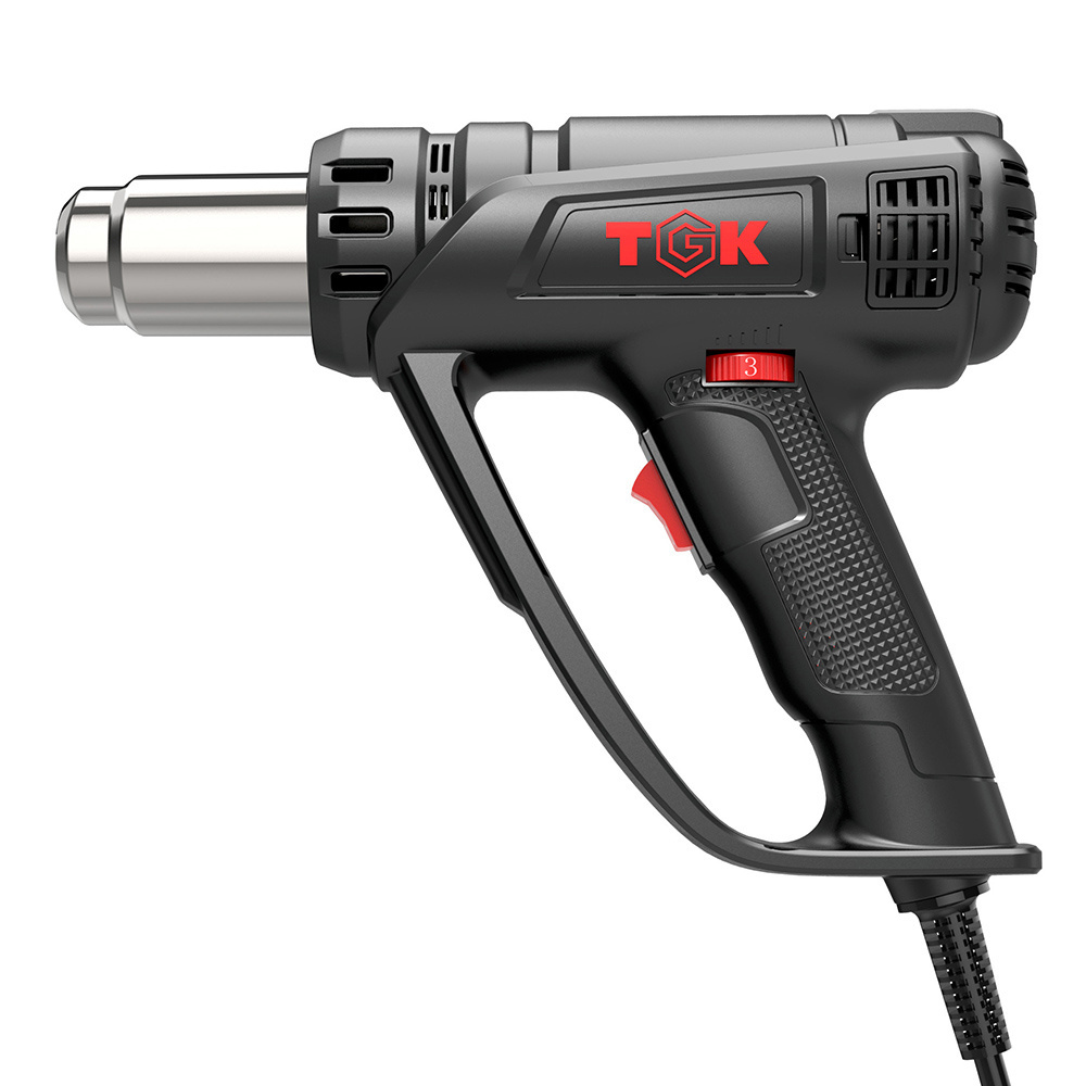 Heat Gun With Stand The For Diy Embossing And Drying Paint Multi-purpose Electric Heating Nozzle 2000w