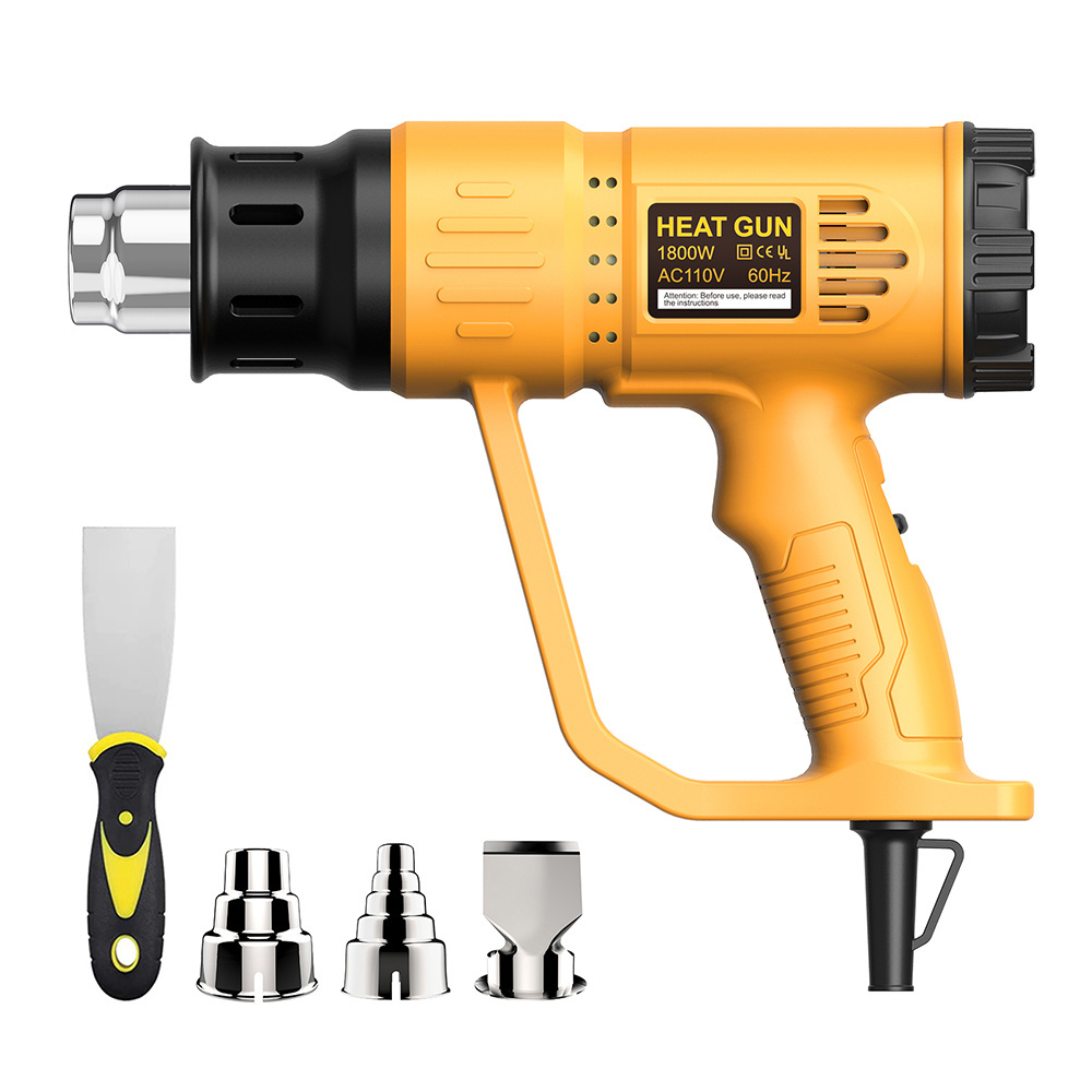 New product 1800w Temperature Control Safety Heat Tools Hot Air Gun Temperture Adjustable Mini Heat Gun