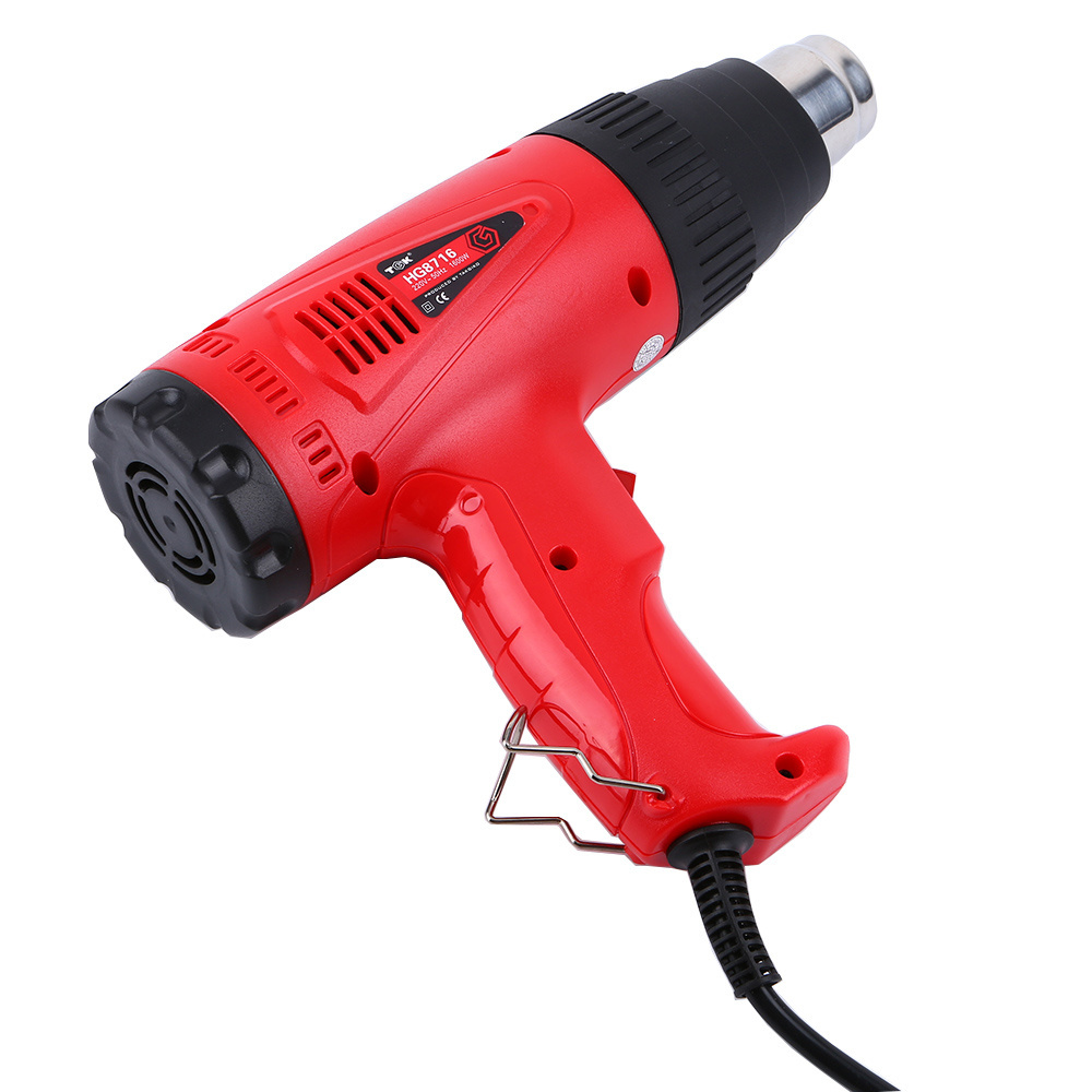 HG8716 1600W Portable Plastic Tube Forming Hot Air Gun Plastic Tube Welding