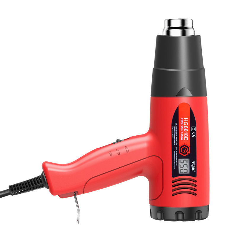 HG6618E 1800W Variable Temperature portable electric power tools silicone heat shrink gun hot air gun heat gun