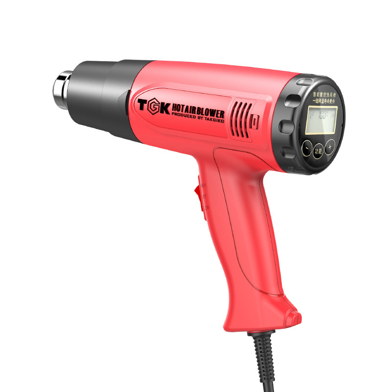 HG3320ES 2000W TGK Portable Hand Held Pvc Welding Heat Gun Lcd Display With Temperature Digital Display To Remove Paint