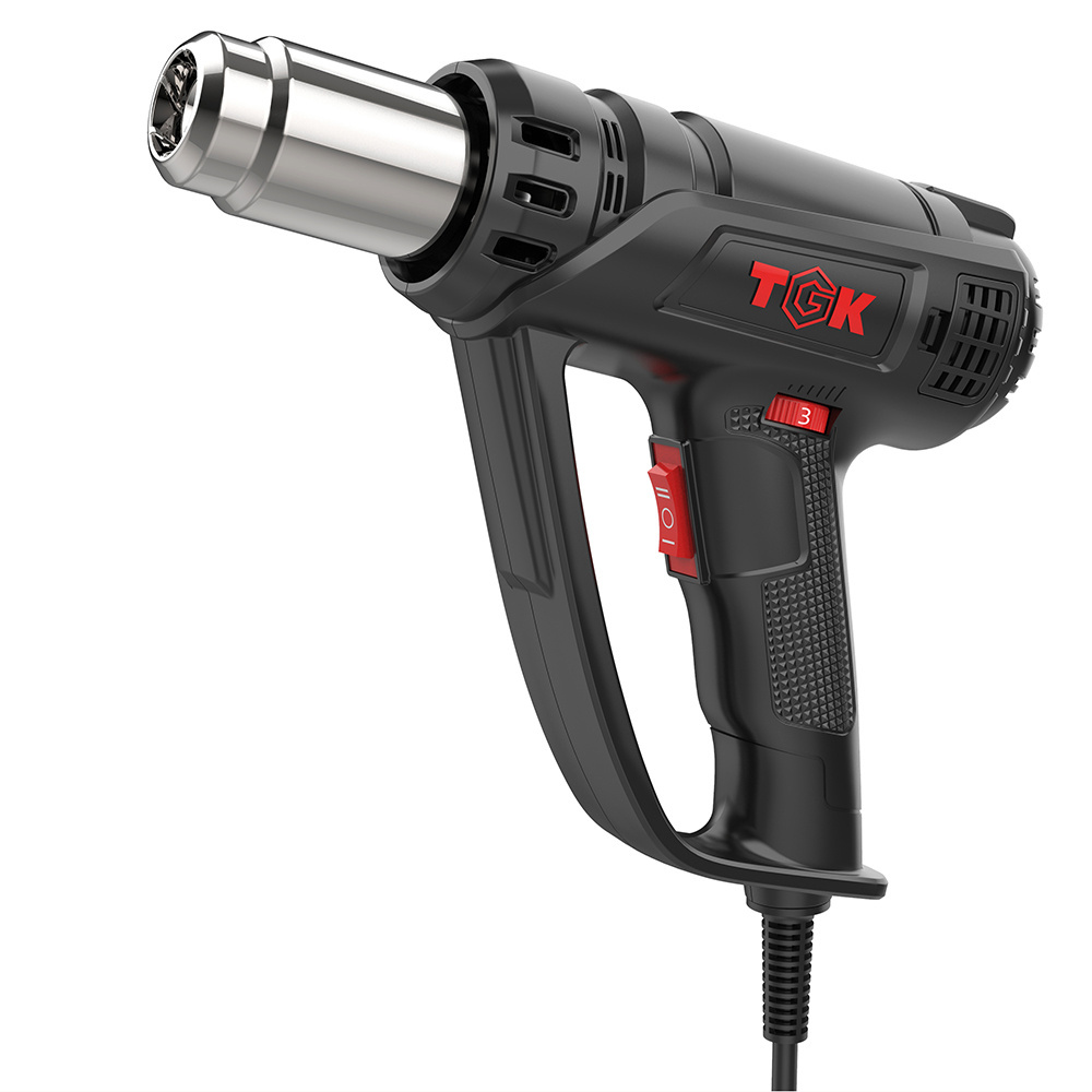 Discount Wholesale 2000W Industrial Professional Hot Air Welding Heat Gun For Car Wrap Temp HG5510