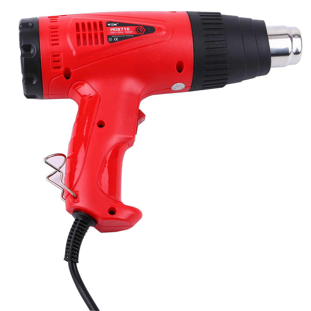 HG8716 1600W Portable Plastic Tube Forming Hot Air Gun Plastic Tube Welding