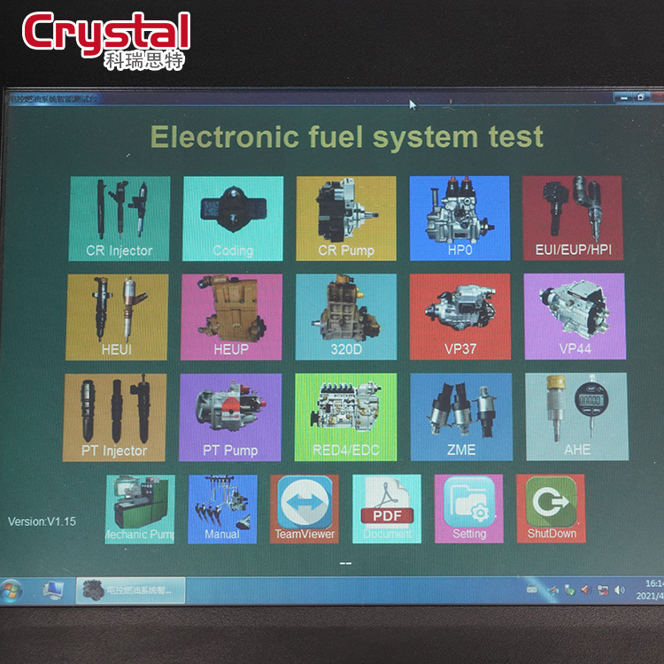 EPS205 common rail injector test bench common rail injector test bank common rail diesel fuel injector nozzle tester