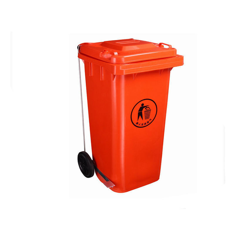 Plastic Outdoor Large Garbage Bins 240 Litre Wheelie Bin Plastic Dustbin Recyclable Waste Bin With Wheels