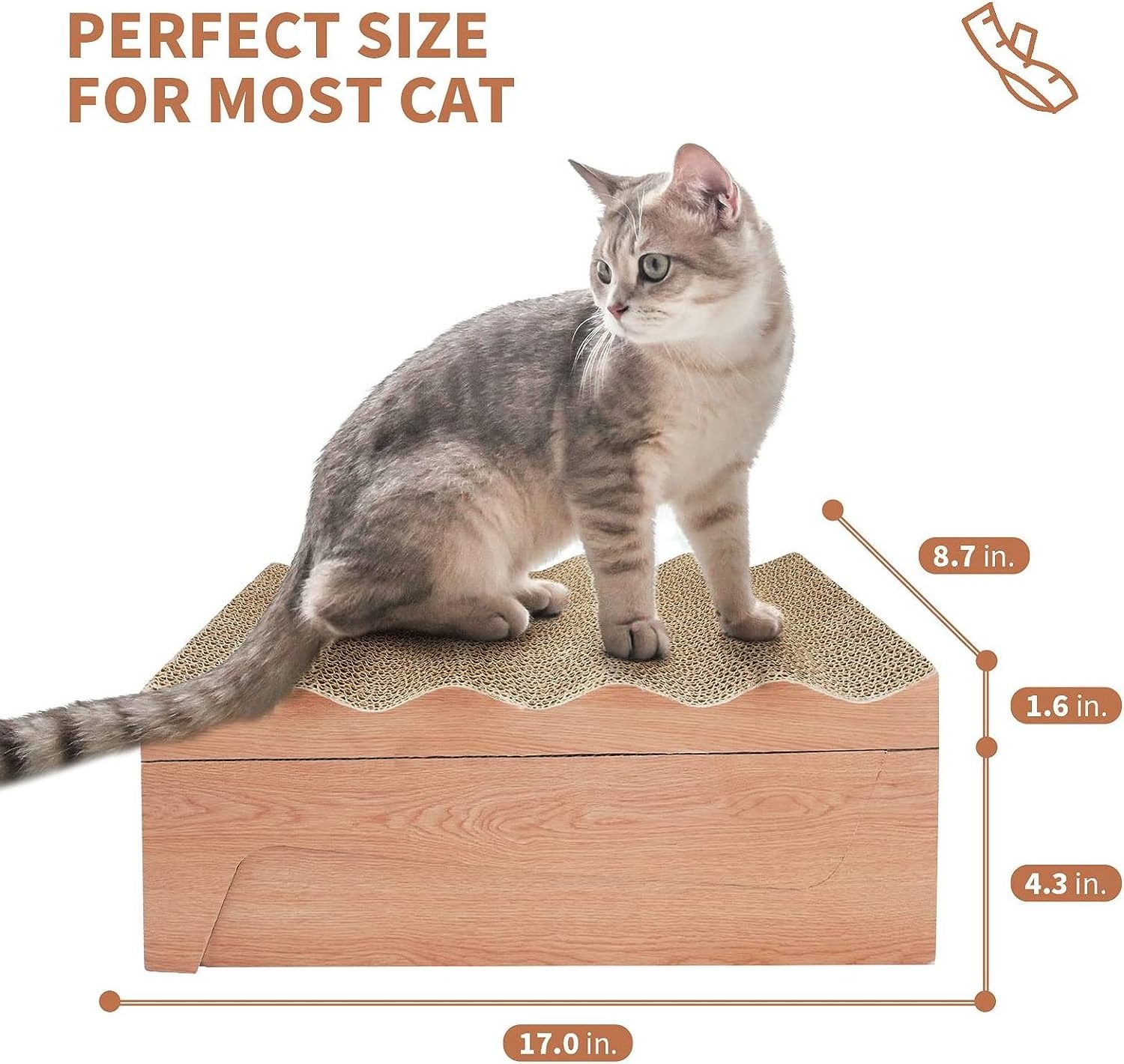 Recycled cat scratcher box eco friendly cat scratcher cardboard cat hous