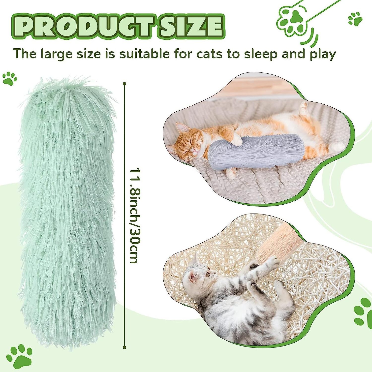 Hot Sale Pet Toys Cat Catnip Toys for Indoor Cat Pillow Interactive Teething Toys for Small Cats Chasing Chewing Exercising