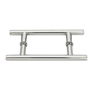 Heavy Duty Swing Door Handle 16" Push Pull Door Handle Double Sided H Shape Sliding Door Handle