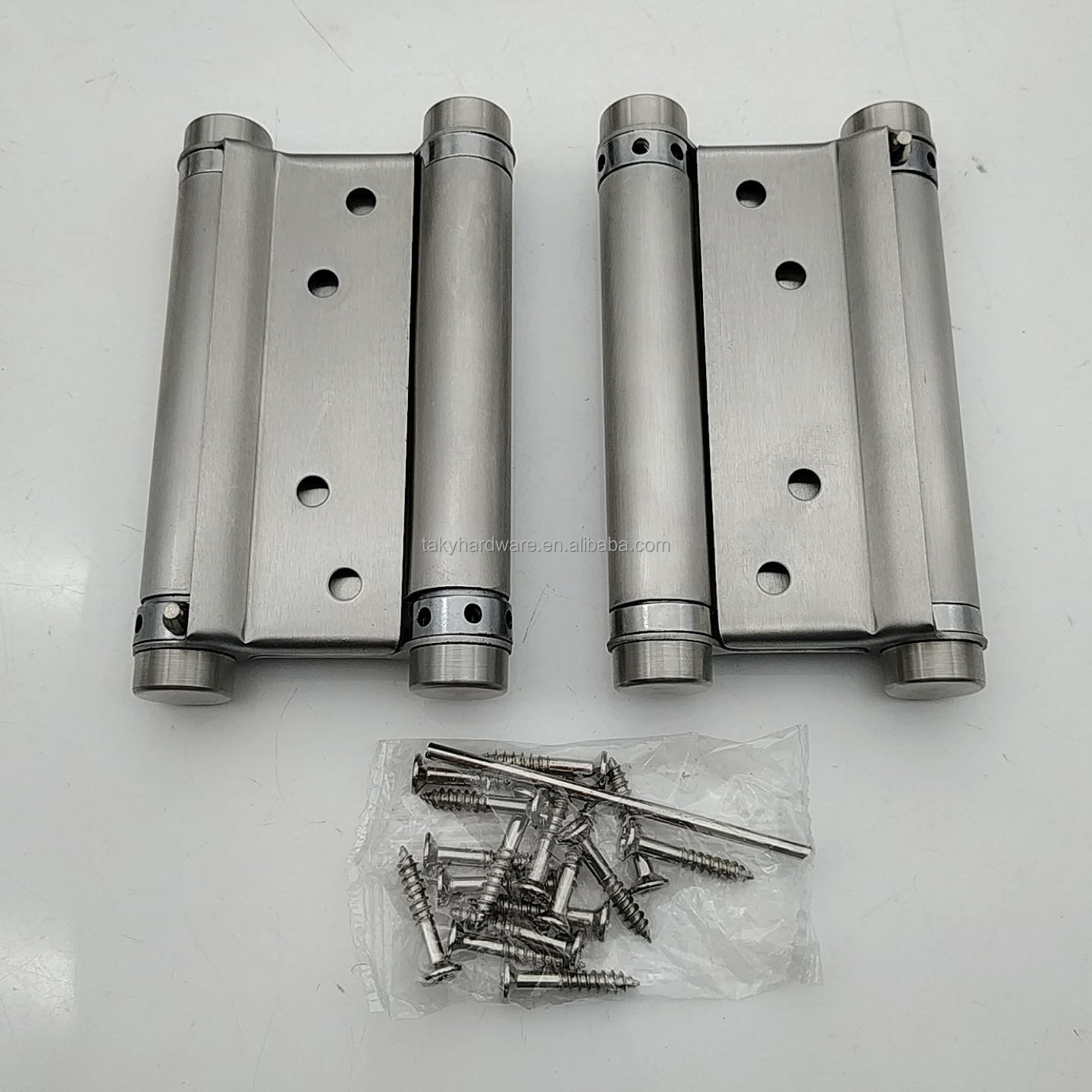 Hot sell door hinge double action hinge stainless steel two way self closing spring hinge