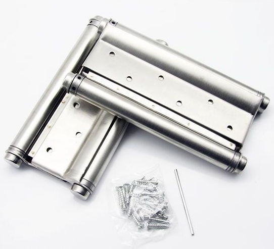 Stainless steel adjustable double action spring hinge spring door hinge spring