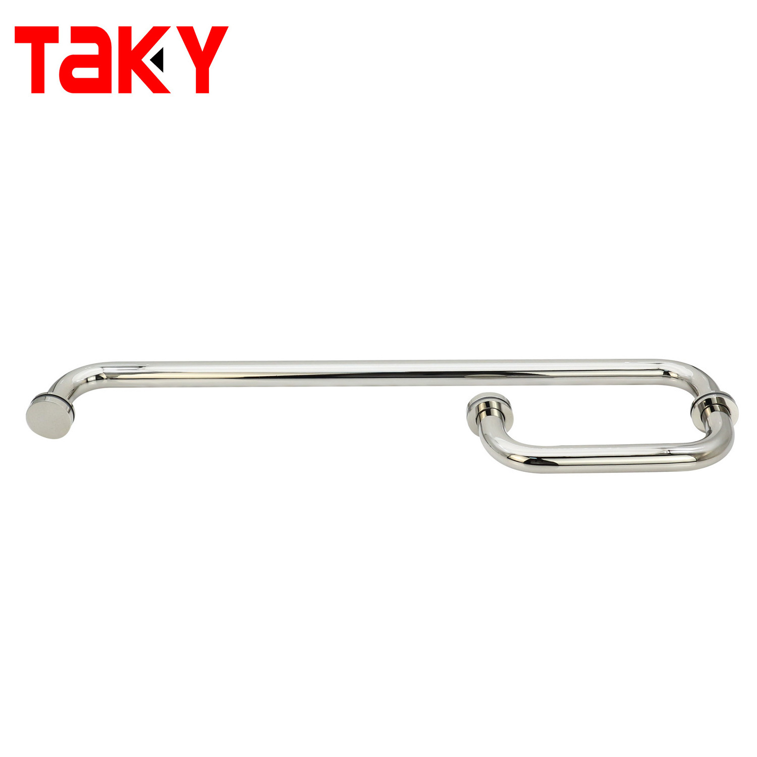 Customization aluminium stainless steel hardware pull handles shower screen glass door handle