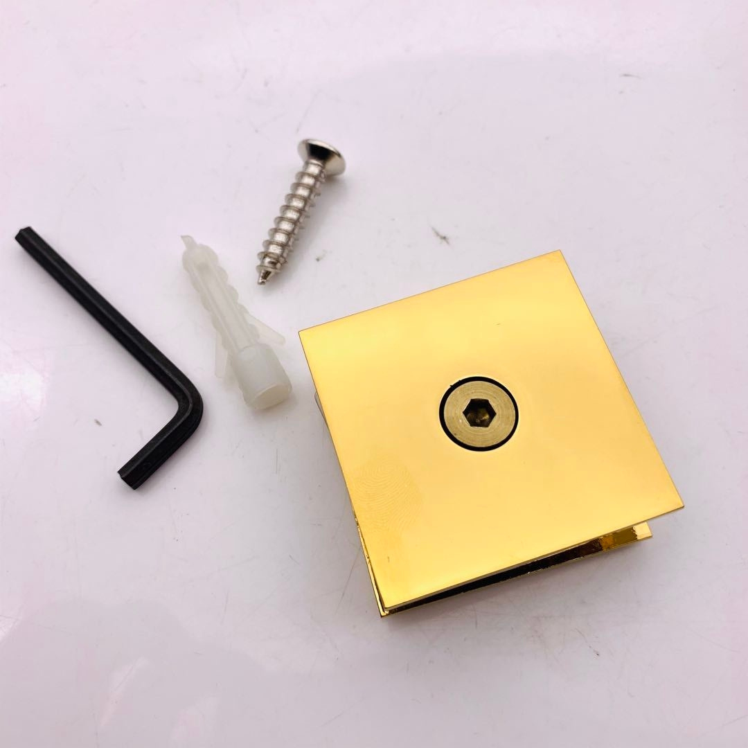 0 Degree Wall To Glass  Fitting Glass To Glass Connector Corner Clamp