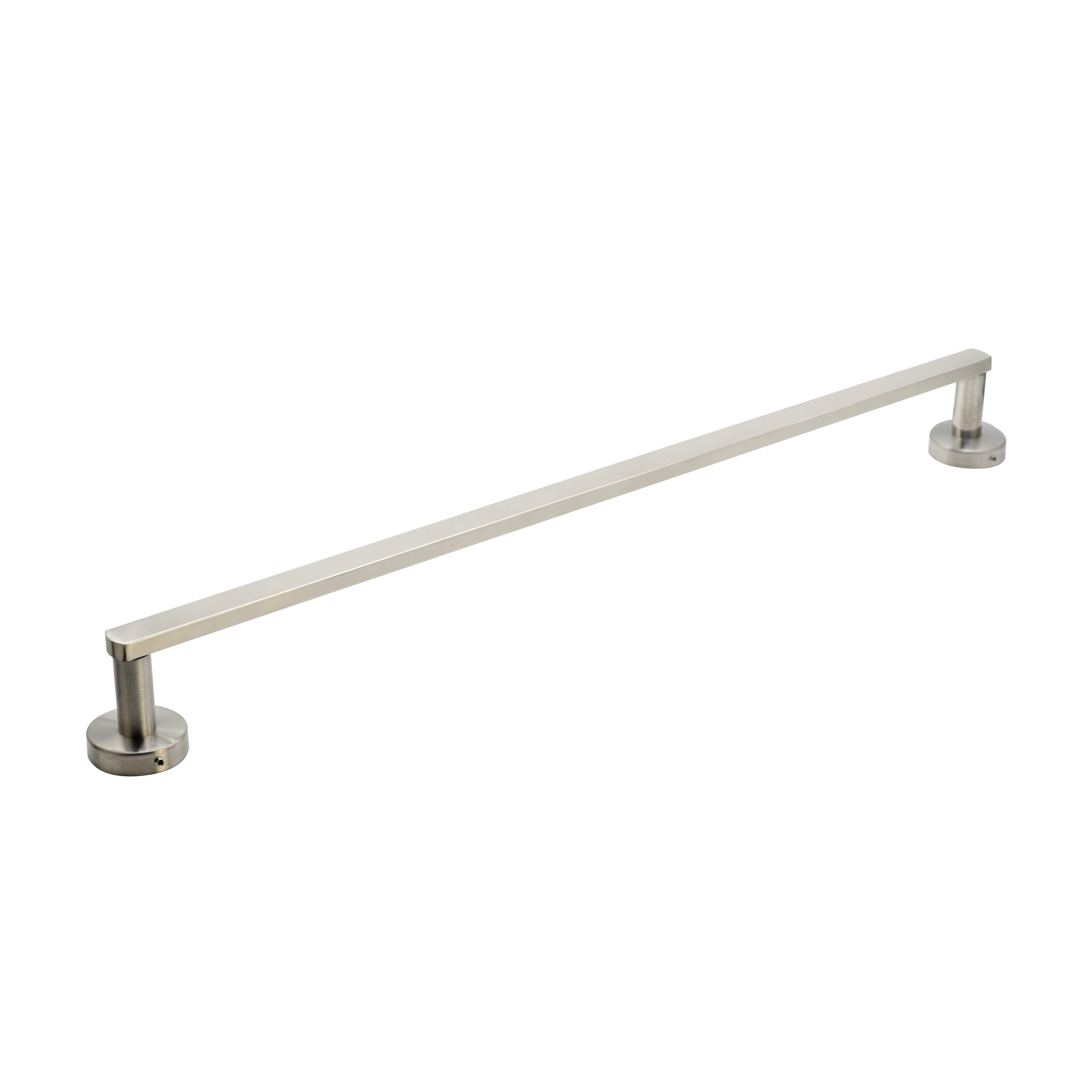 Stainless Steel Bathroom Towel Holder Rack Wall Mounted Towel Rack Single Towel Rail for Kitchen Bathrooms