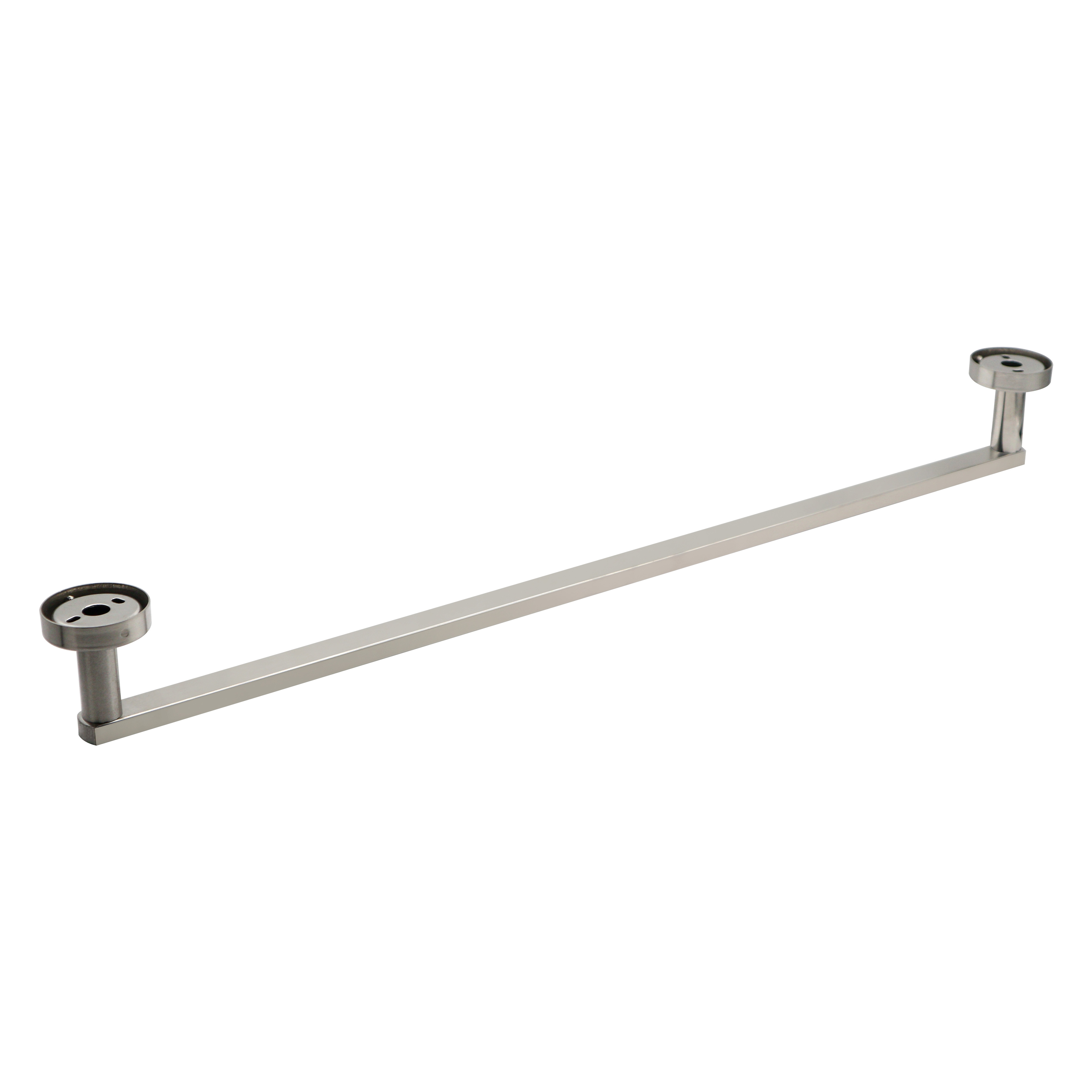 Stainless Steel Bathroom Towel Holder Rack Wall Mounted Towel Rack Single Towel Rail for Kitchen Bathrooms